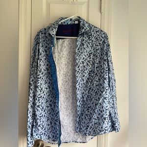 Robert Graham mens long sleeve dress shirt